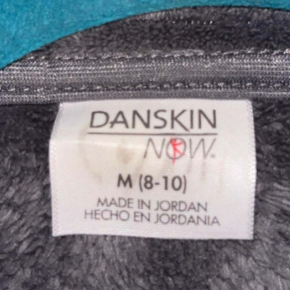 Dark grey Danskin fleece coat - Picture 2 of 3